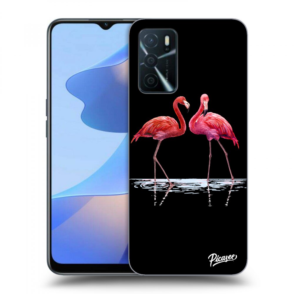 Picasee ULTIMATE CASE für OPPO A16s - Flamingos couple