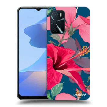 Hülle für OPPO A16s - Hibiscus