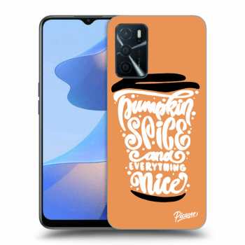Hülle für OPPO A16s - Pumpkin coffee
