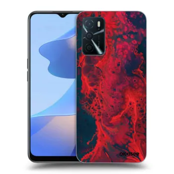 Hülle für OPPO A16s - Organic red