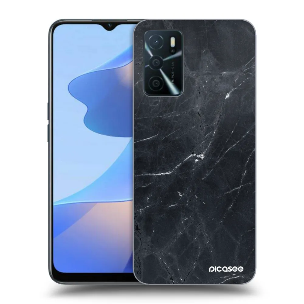 Picasee ULTIMATE CASE für OPPO A16s - Black marble