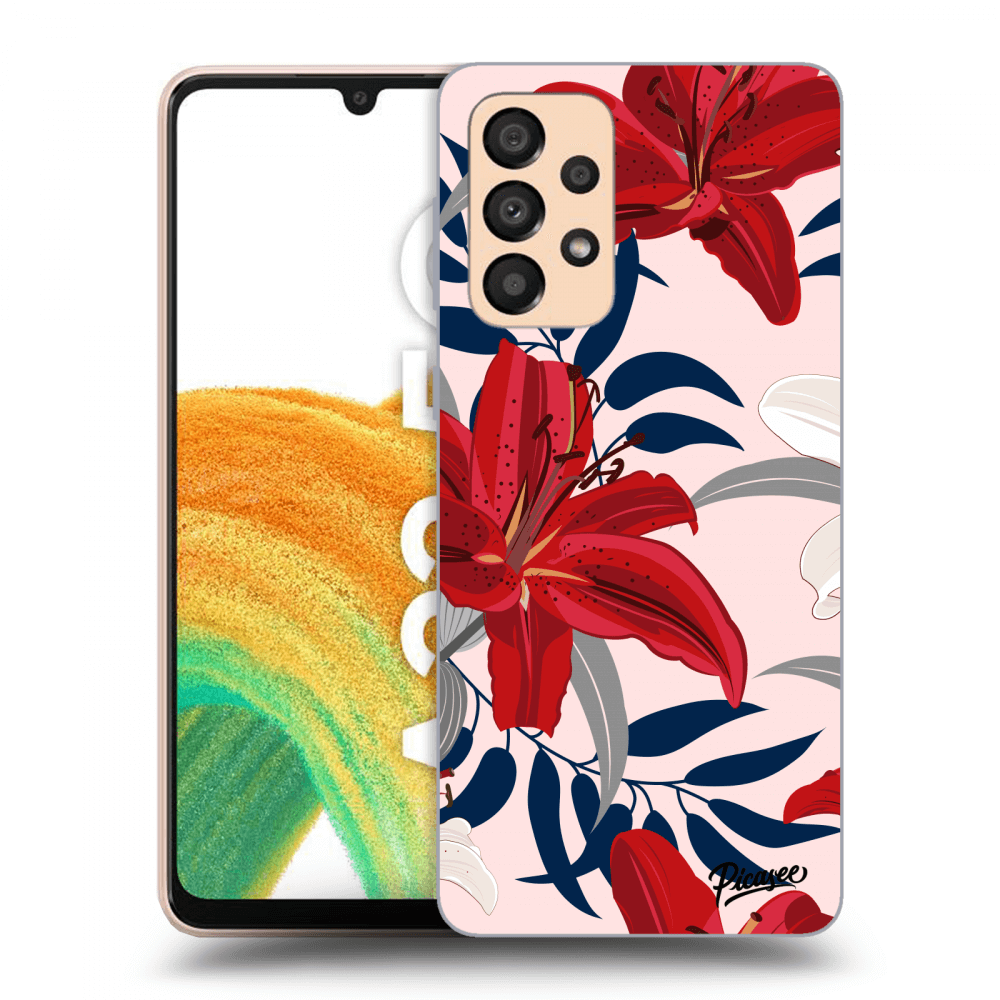 Picasee ULTIMATE CASE für Samsung Galaxy A33 5G A336 - Red Lily