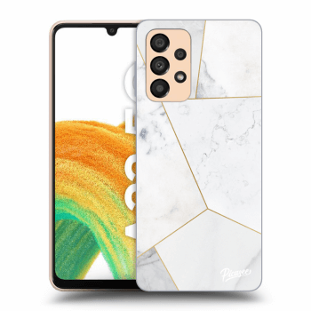 Hülle für Samsung Galaxy A33 5G A336 - White tile