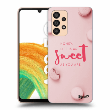 Picasee ULTIMATE CASE für Samsung Galaxy A33 5G A336 - Life is as sweet as you are
