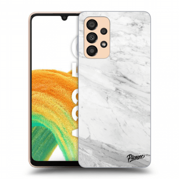 Hülle für Samsung Galaxy A33 5G A336 - White marble