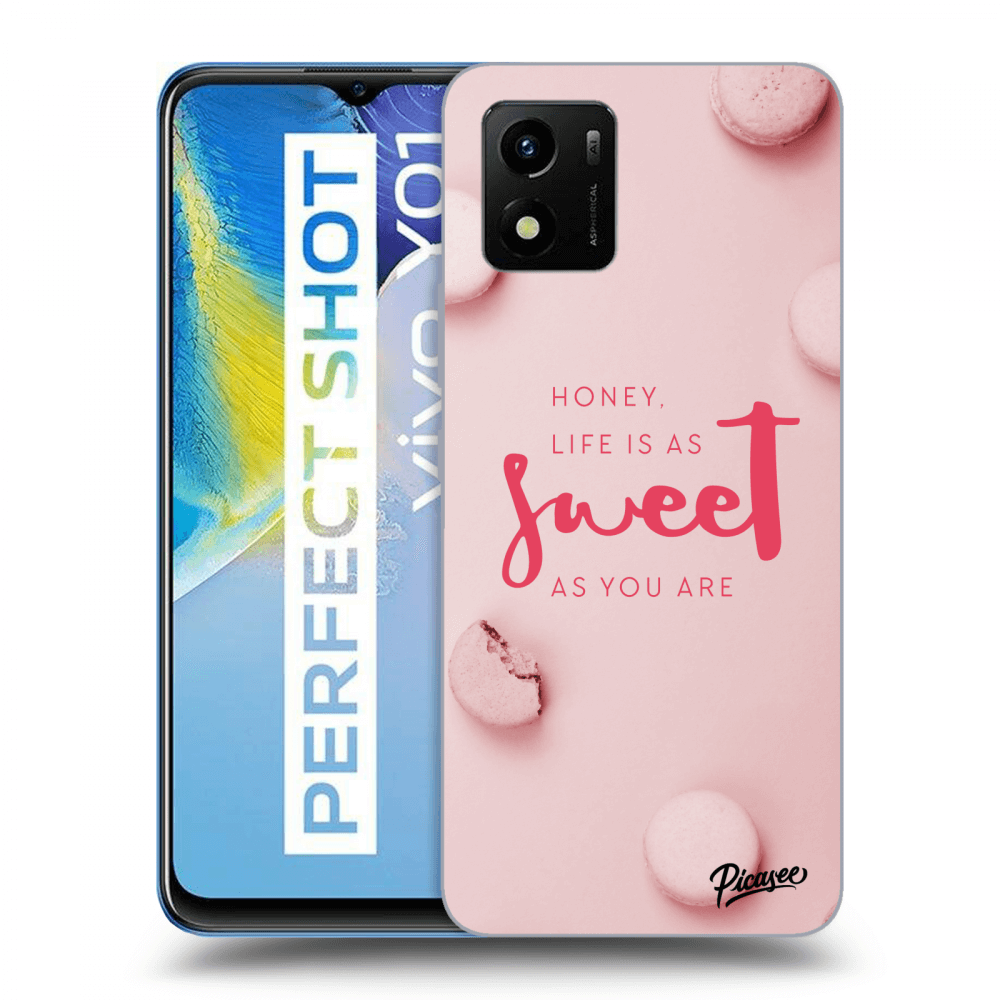 Picasee ULTIMATE CASE für Vivo Y01 - Life is as sweet as you are