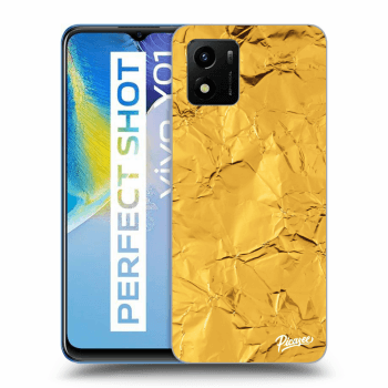 Hülle für Vivo Y01 - Gold
