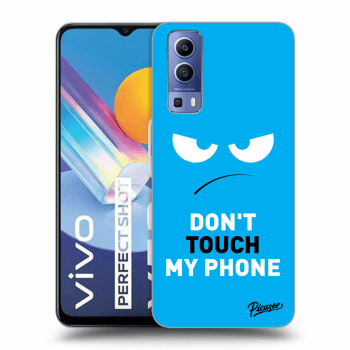 Hülle für Vivo Y52 5G - Angry Eyes - Blue