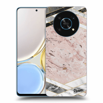Hülle für Honor Magic4 Lite 5G - Pink geometry