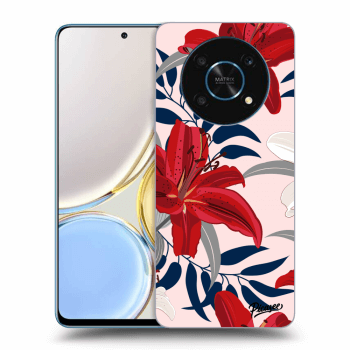 Hülle für Honor Magic4 Lite 5G - Red Lily
