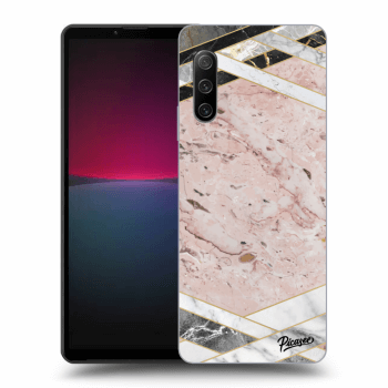 Hülle für Sony Xperia 10 IV 5G - Pink geometry