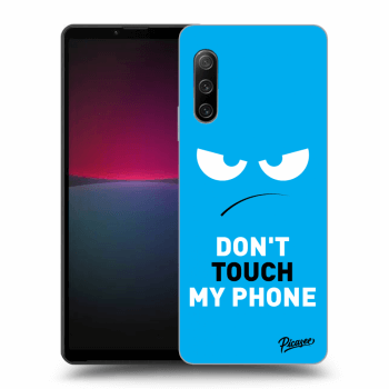 Hülle für Sony Xperia 10 IV 5G - Angry Eyes - Blue