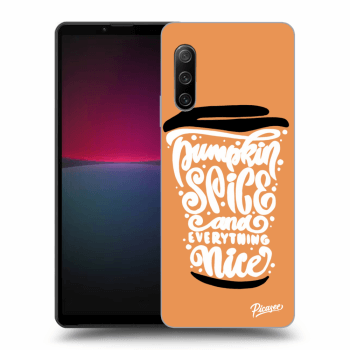 Hülle für Sony Xperia 10 IV 5G - Pumpkin coffee