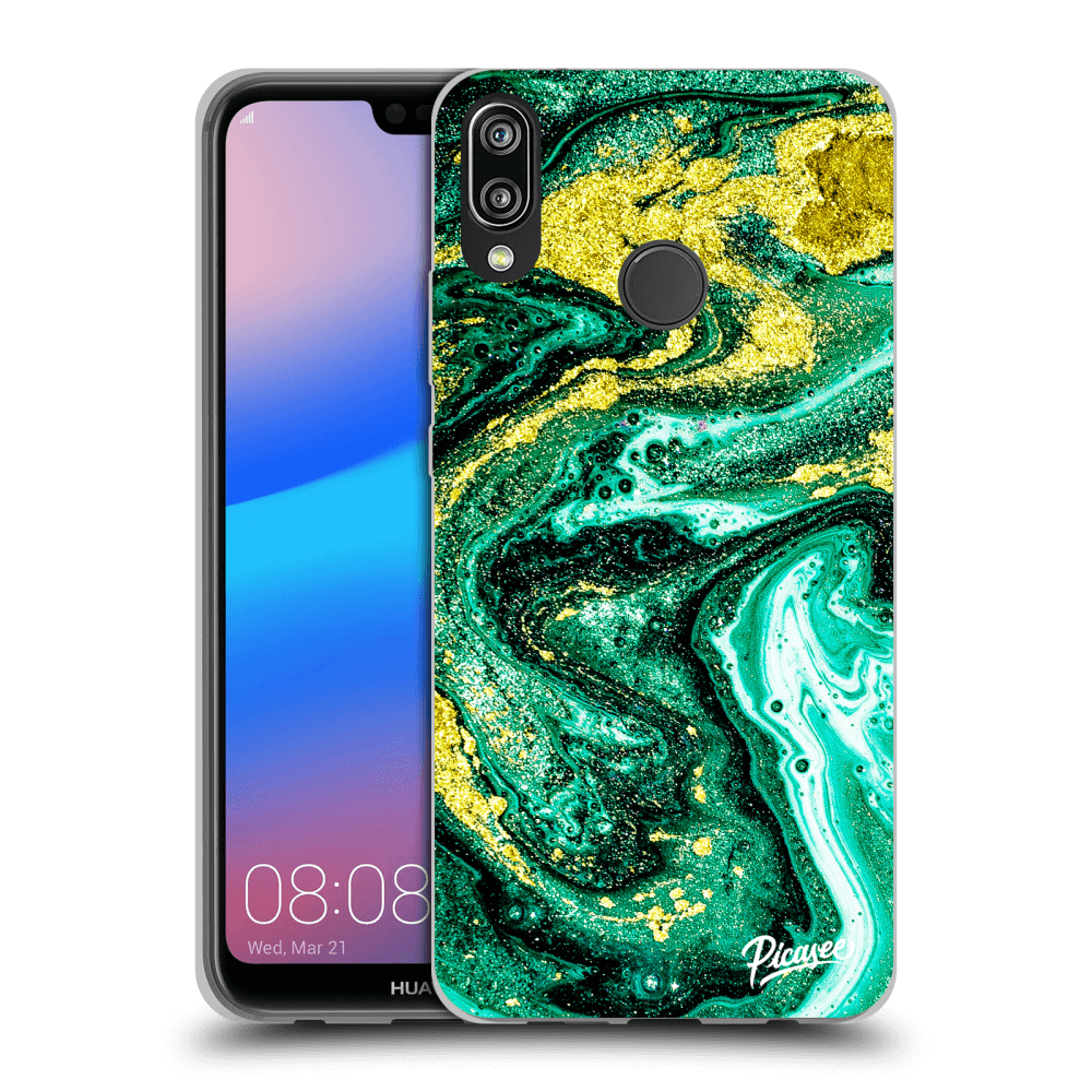 Picasee ULTIMATE CASE für Huawei P20 Lite - Green Gold