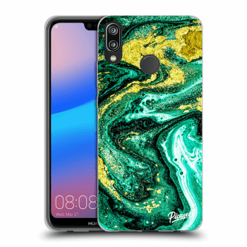 Hülle für Huawei P20 Lite - Green Gold