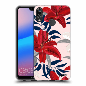 Hülle für Huawei P20 Lite - Red Lily