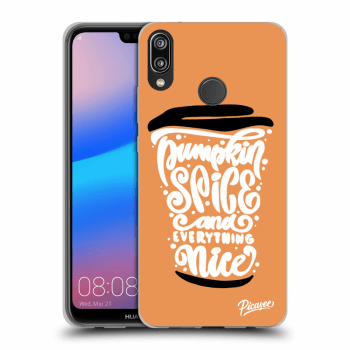 Hülle für Huawei P20 Lite - Pumpkin coffee