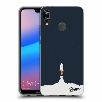 Picasee Huawei P20 Lite Hülle - Transparentes Silikon - Astronaut 2