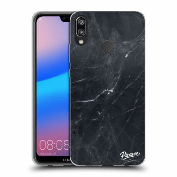 Hülle für Huawei P20 Lite - Black marble