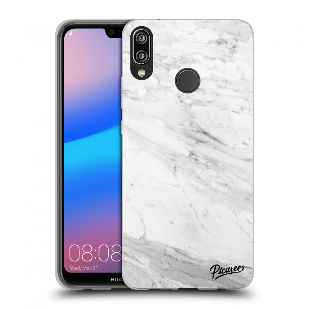 Picasee ULTIMATE CASE für Huawei P20 Lite - White marble