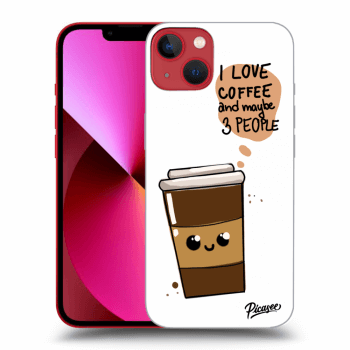 Hülle für Apple iPhone 14 Plus - Cute coffee