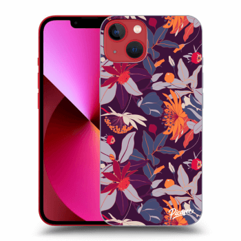 Hülle für Apple iPhone 14 Plus - Purple Leaf