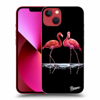 Hülle für Apple iPhone 14 Plus - Flamingos couple