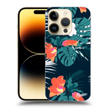 Hülle für Apple iPhone 14 Pro - Monstera Color