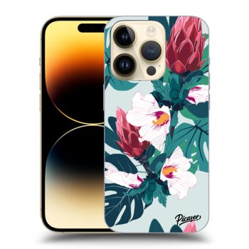 Hülle für Apple iPhone 14 Pro - Rhododendron