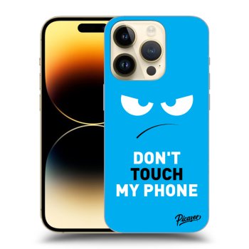 Hülle für Apple iPhone 14 Pro - Angry Eyes - Blue