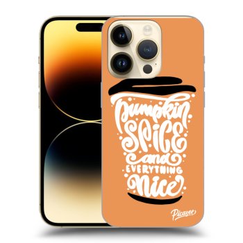 Hülle für Apple iPhone 14 Pro - Pumpkin coffee