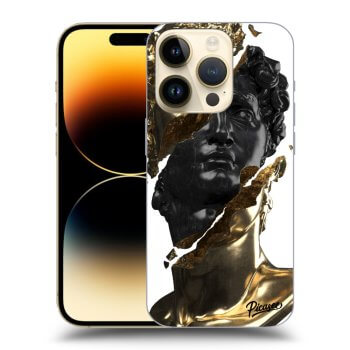 Hülle für Apple iPhone 14 Pro - Gold - Black