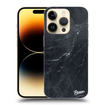 Hülle für Apple iPhone 14 Pro - Black marble