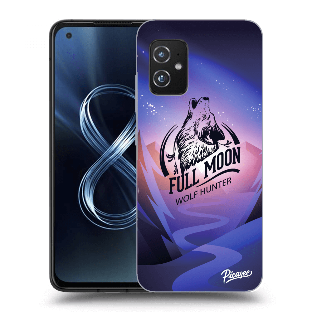 Picasee Asus Zenfone 8 ZS590KS Hülle - Transparentes Silikon - Wolf