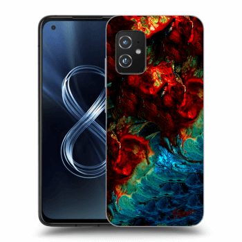 Picasee Asus Zenfone 8 ZS590KS Hülle - Transparentes Silikon - Universe