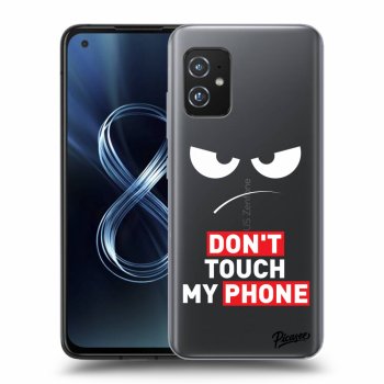 Hülle für Asus Zenfone 8 ZS590KS - Angry Eyes - Transparent