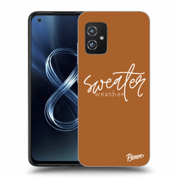 Picasee Asus Zenfone 8 ZS590KS Hülle - Transparentes Silikon - Sweater weather