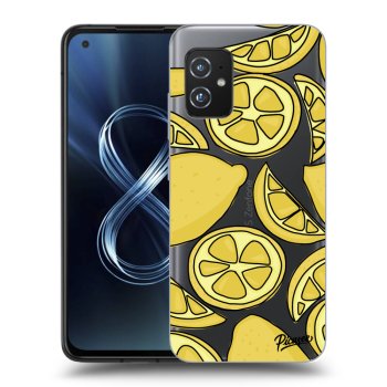 Picasee Asus Zenfone 8 ZS590KS Hülle - Transparentes Silikon - Lemon