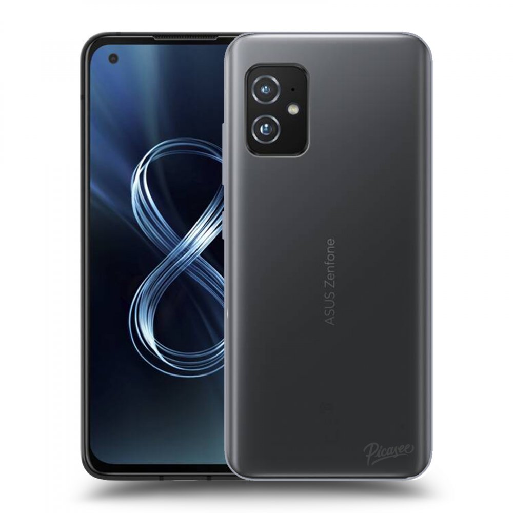 Picasee Asus Zenfone 8 ZS590KS Hülle - Transparentes Silikon - Clear