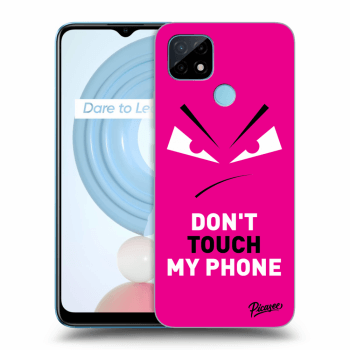 Hülle für Realme C21Y - Evil Eye - Pink
