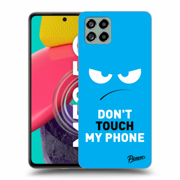 Hülle für Samsung Galaxy M53 5G - Angry Eyes - Blue