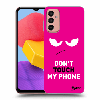 Hülle für Samsung Galaxy M13 - Angry Eyes - Pink
