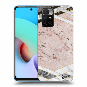Picasee ULTIMATE CASE für Xiaomi Redmi 10 (2022) - Pink geometry