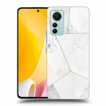 Hülle für Xiaomi 12 Lite - White tile