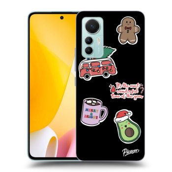 Hülle für Xiaomi 12 Lite - Christmas Stickers