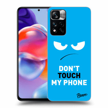 Hülle für Xiaomi Redmi Note 11 Pro+ 5G - Angry Eyes - Blue