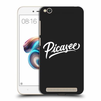 Picasee Xiaomi Redmi 5A Hülle - Schwarzes Silikon - Picasee - White