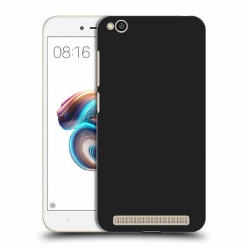 Picasee Xiaomi Redmi 5A Hülle - Schwarzes Silikon - Clear