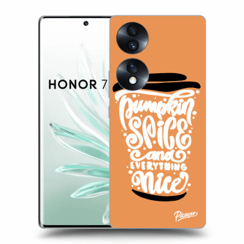 Hülle für Honor 70 - Pumpkin coffee