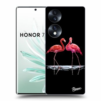 Hülle für Honor 70 - Flamingos zu zweit